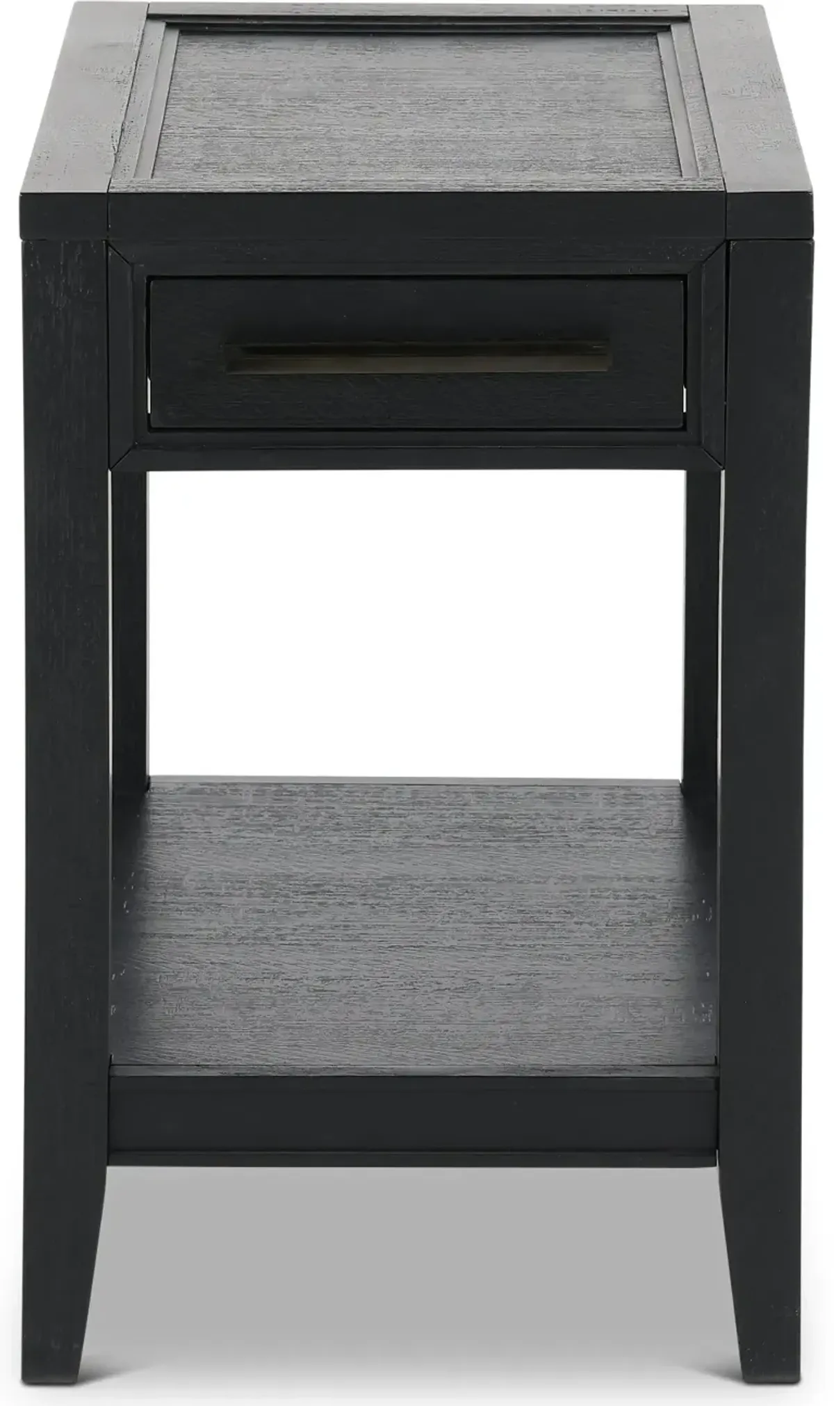 Callahan Domino Black Chairside Table