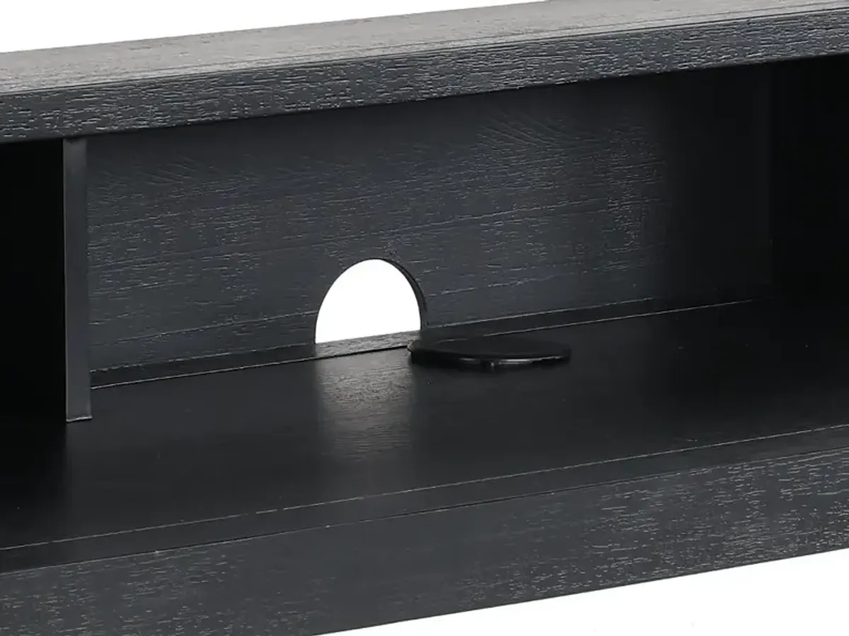 Callahan Domino Black Sofa Table