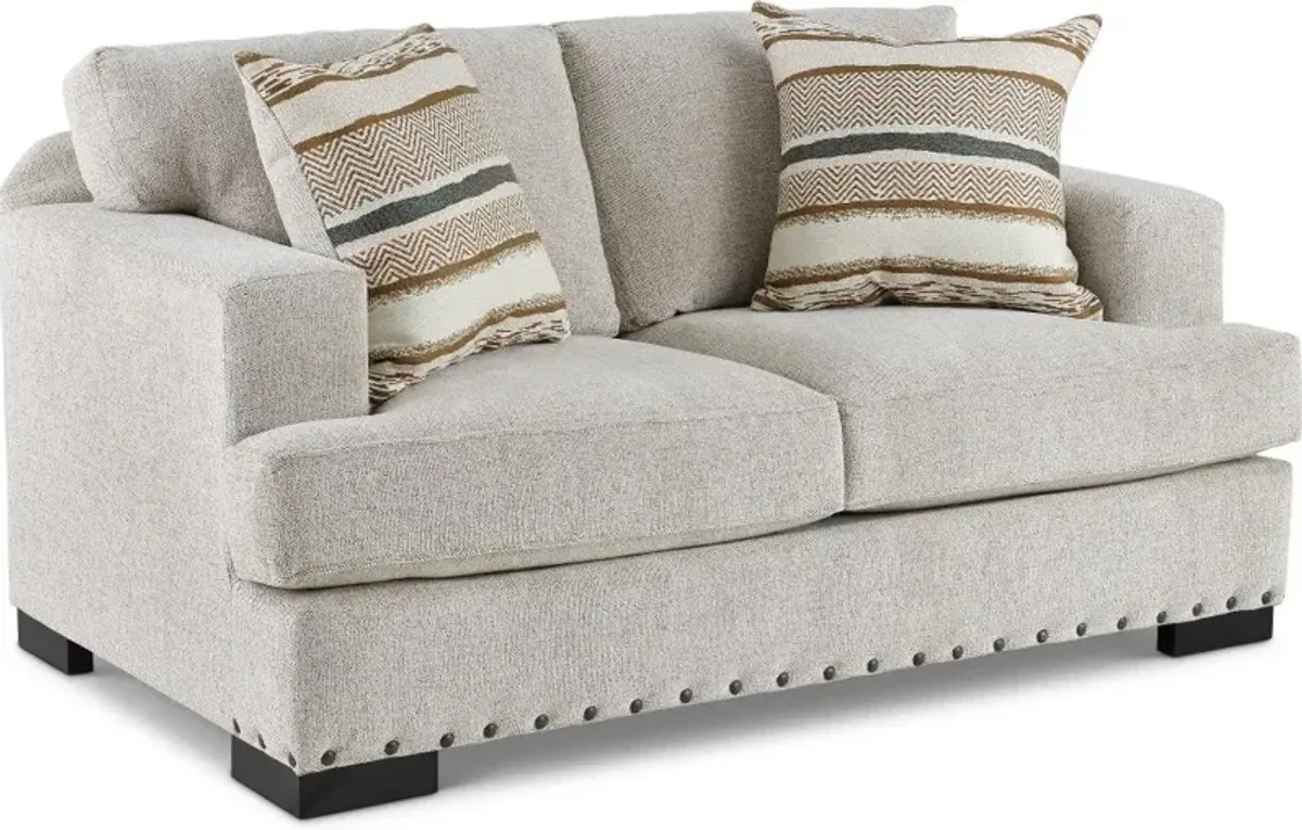 Langley Tan Loveseat