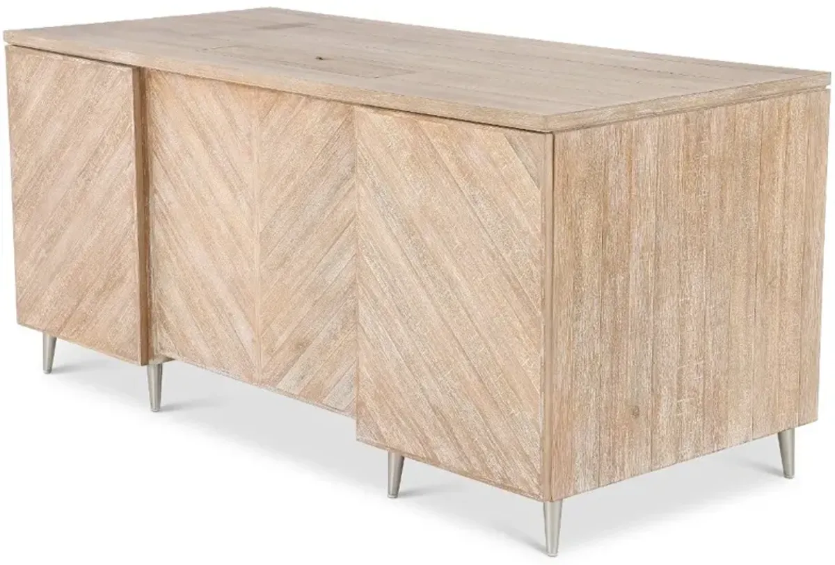 Morgan Natural Executive Desk
