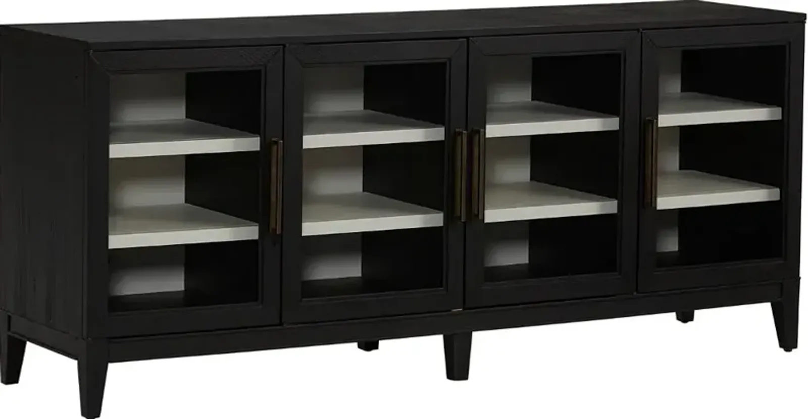 Callahan Domino Black 72" TV Stand