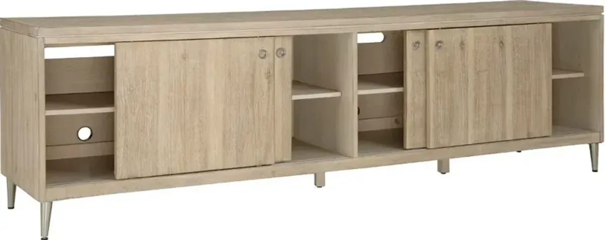 Morgan 80" Acacia Wood TV Stand