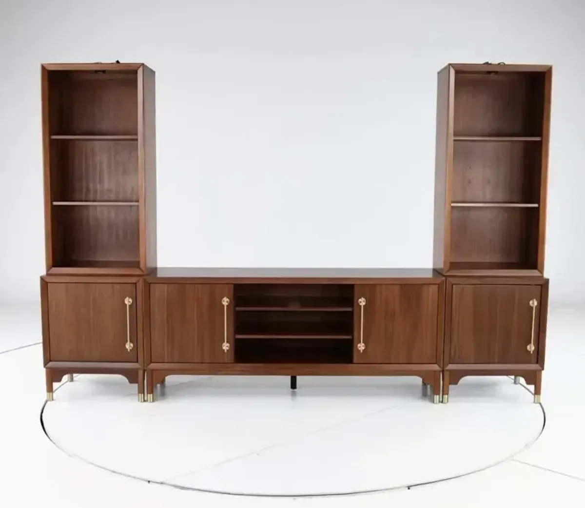 Margo Walnut Entertainment Center