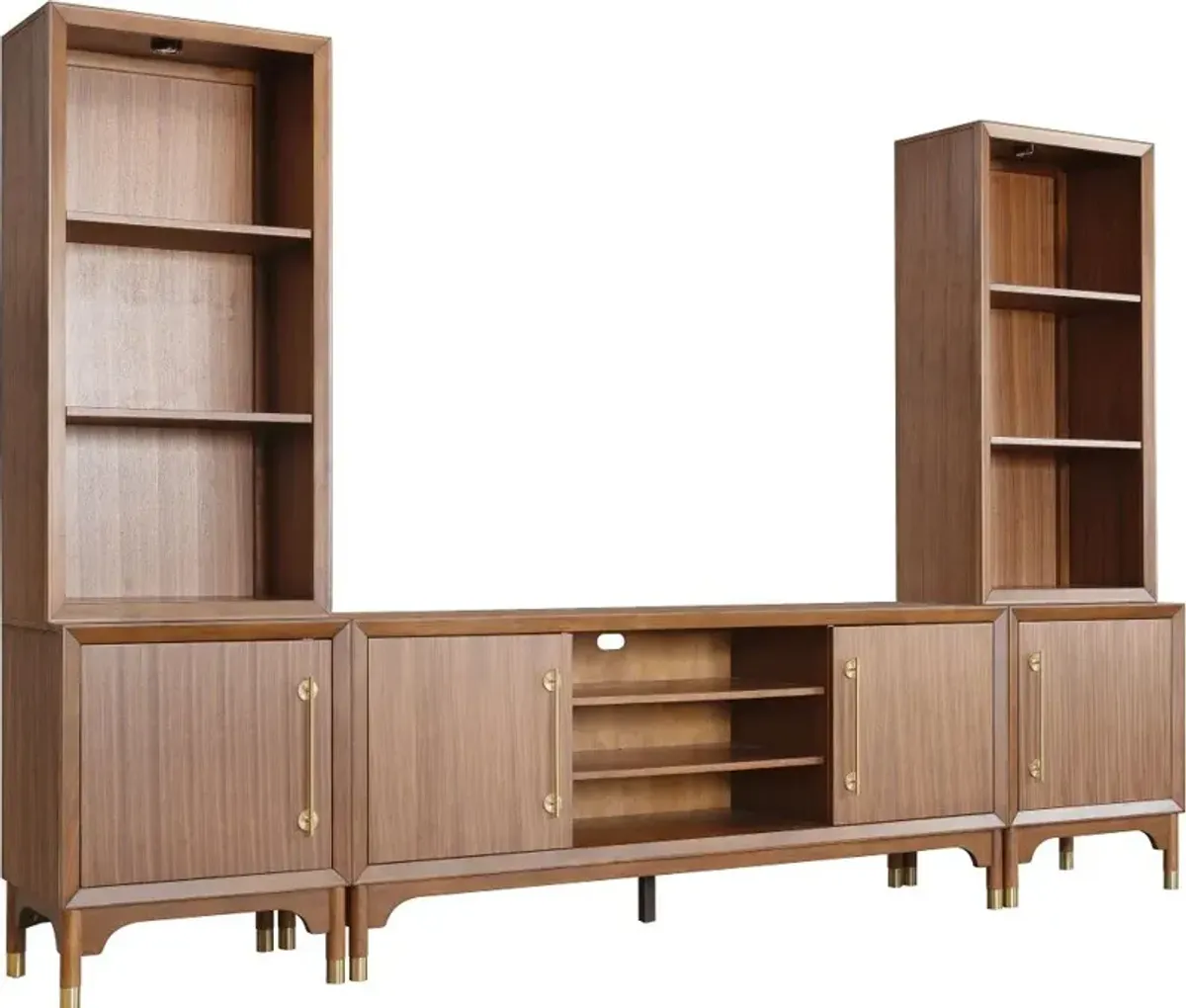 Margo Walnut Entertainment Center