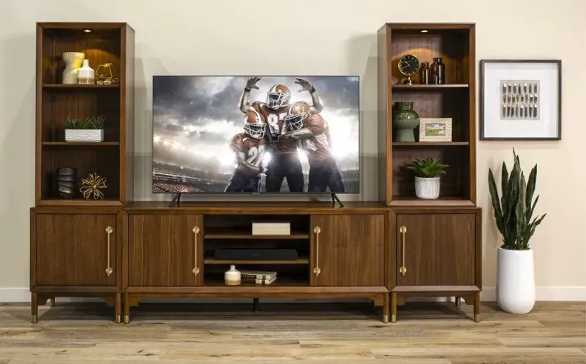 Margo Walnut Entertainment Center