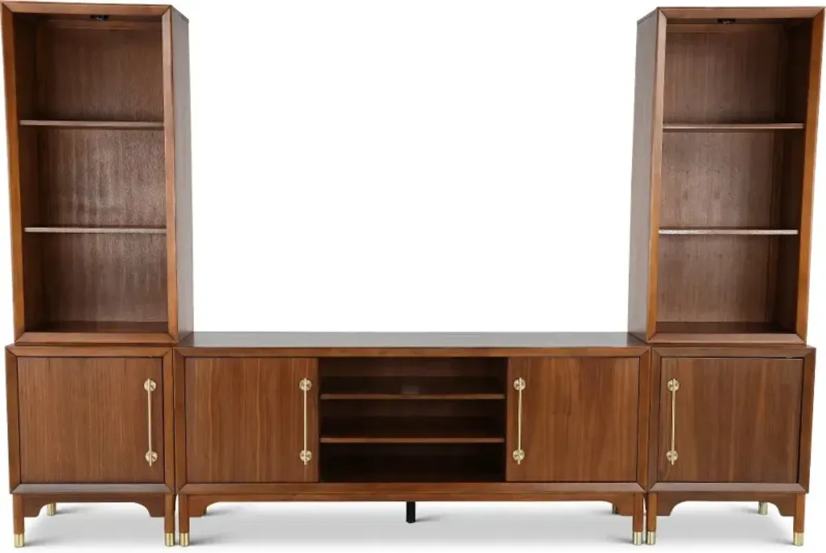 Margo Walnut Entertainment Center