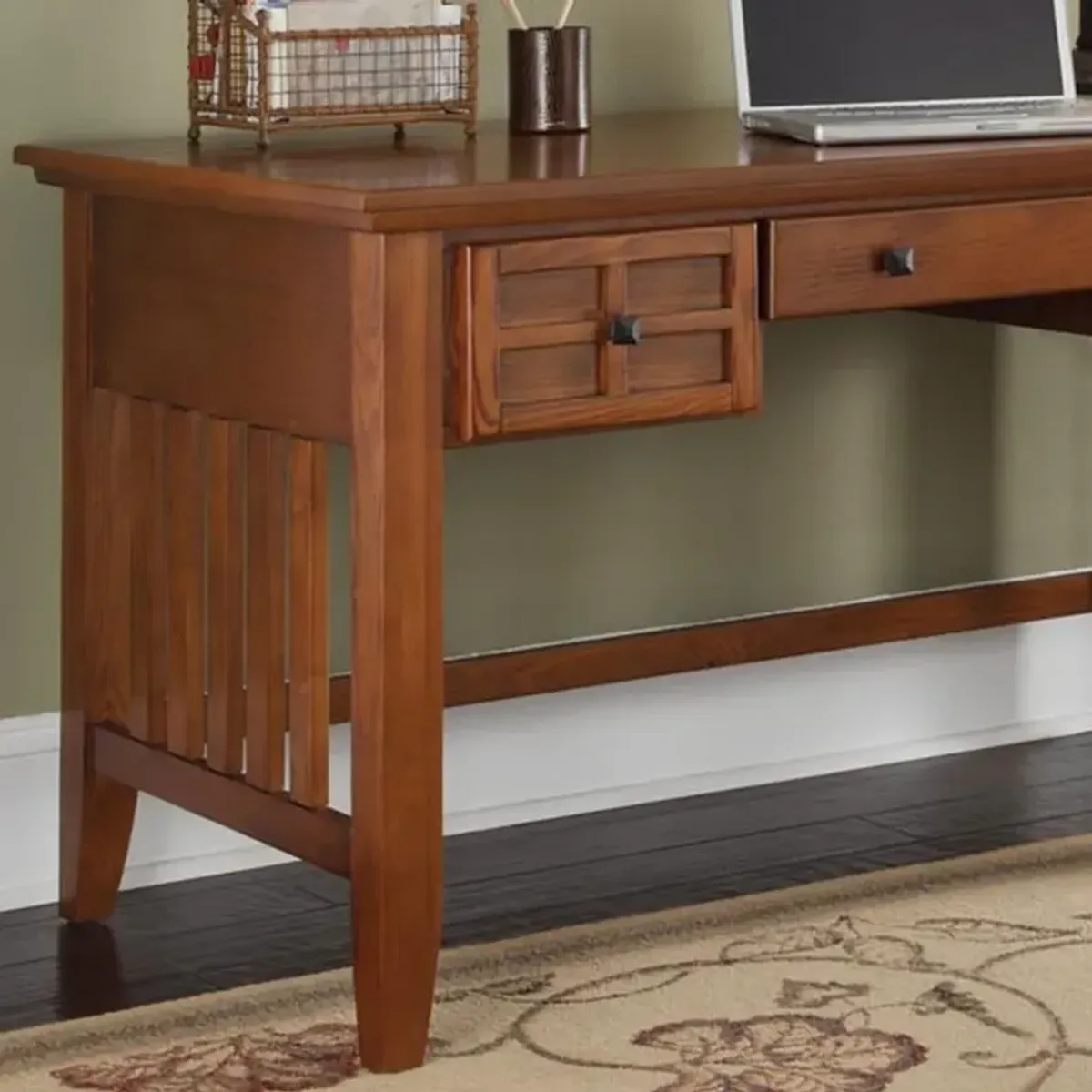 Homestyles Brown Executive Desk