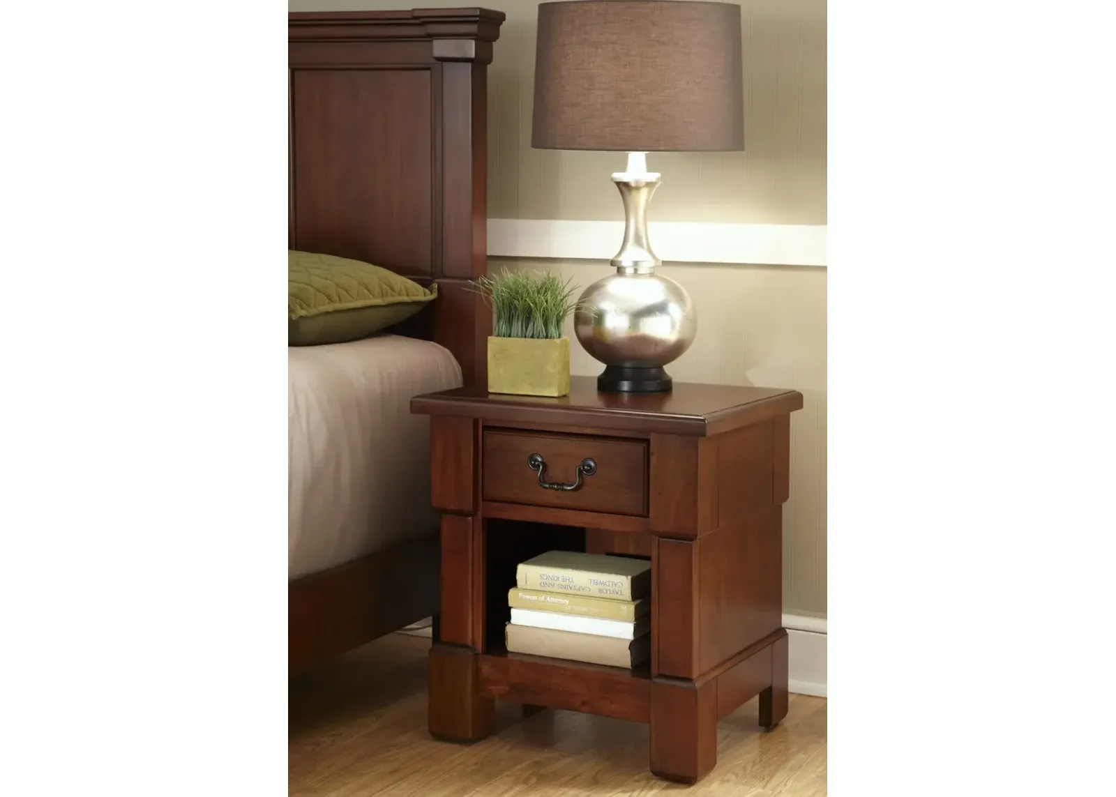 Aspen Brown Nightstand