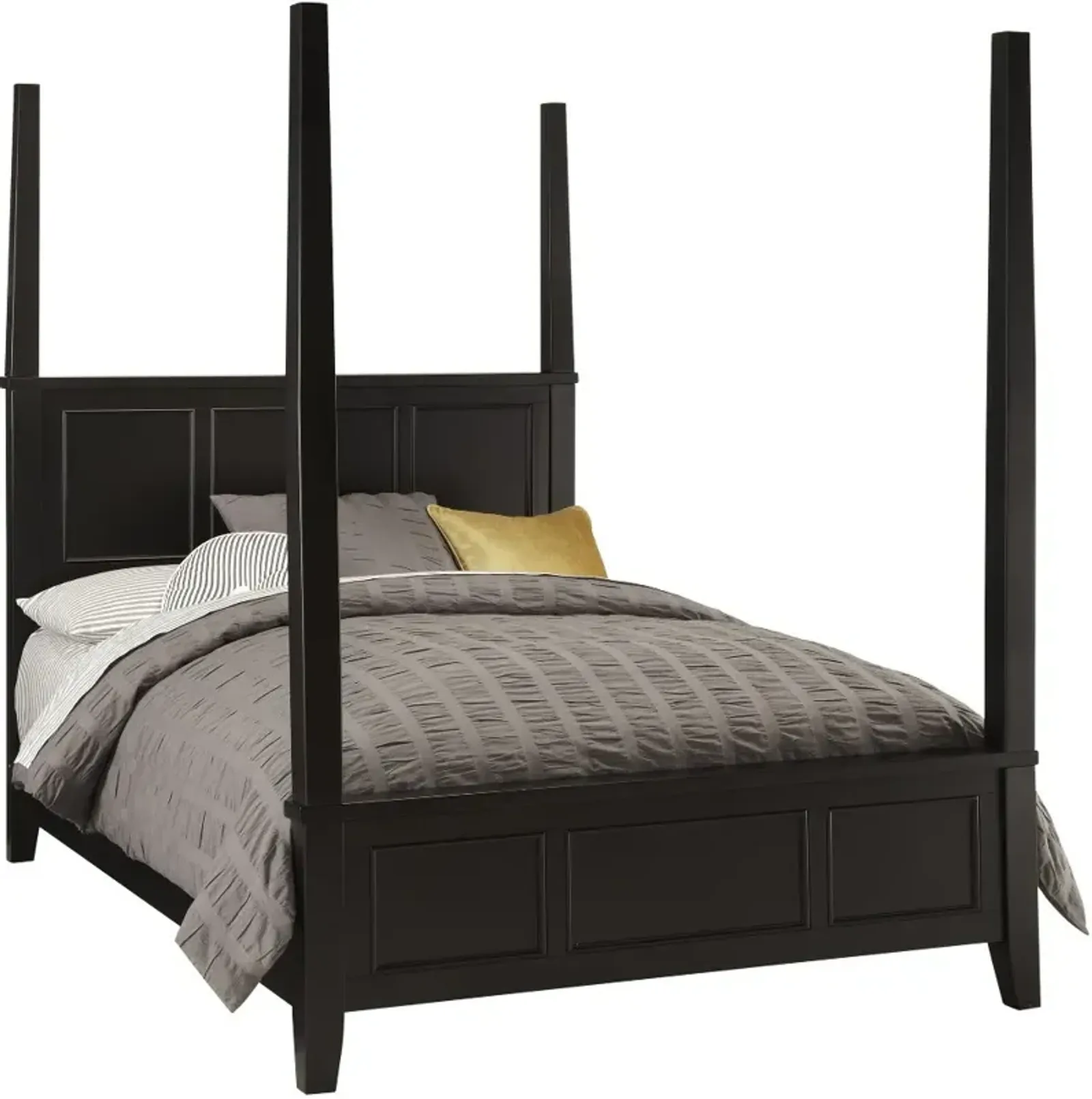 Bedford Black King Poster Bed