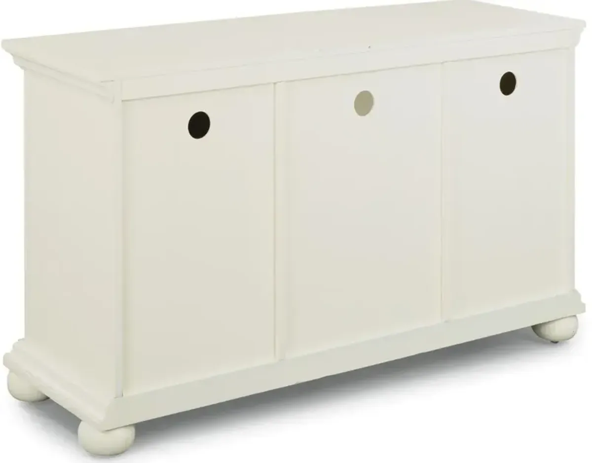 Dover Off-White 56" TV Stand