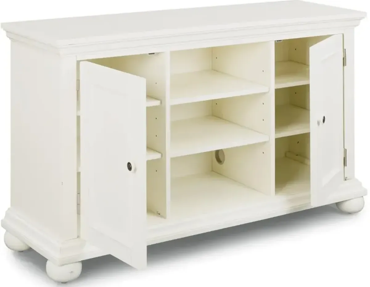 Dover Off-White 56" TV Stand