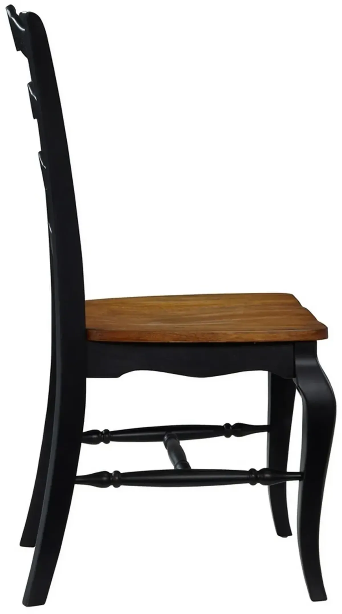 French Countryside Black Dining Room Chair (Set of 2)