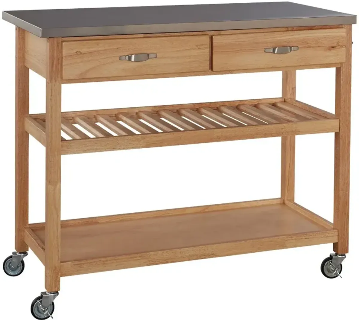 General Line Brown Kitchen Cart