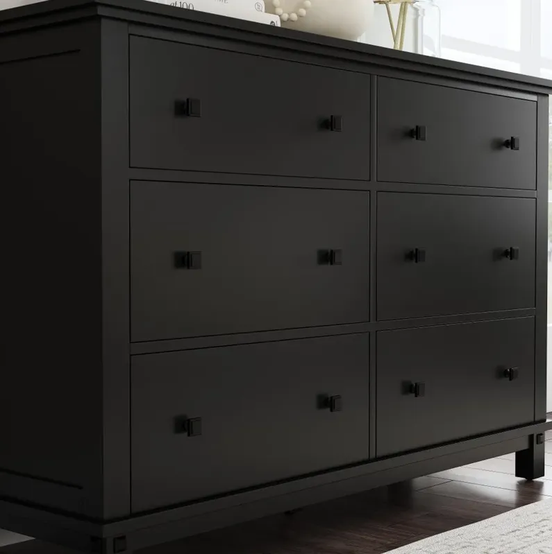 Oak Park Black Dresser