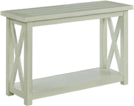 Seaside Lodge Off-White Console Table