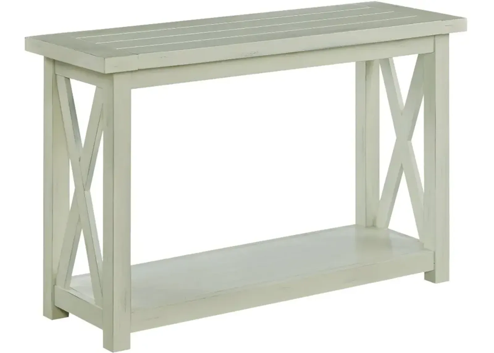 Seaside Lodge Off-White Console Table