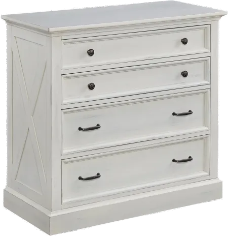 Seaside Lodge Off-White Chest of Drawers