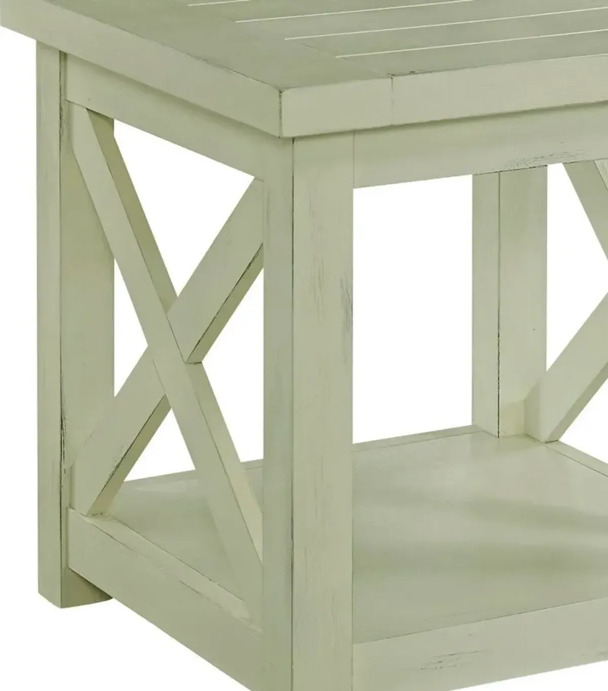 Seaside Lodge Off-White End Table