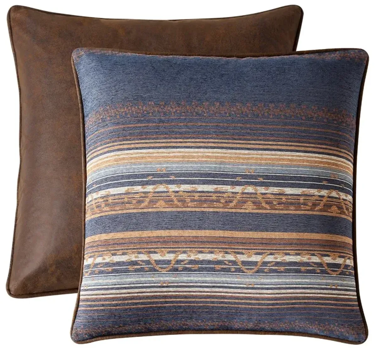 Estes Blue Accent Pillow