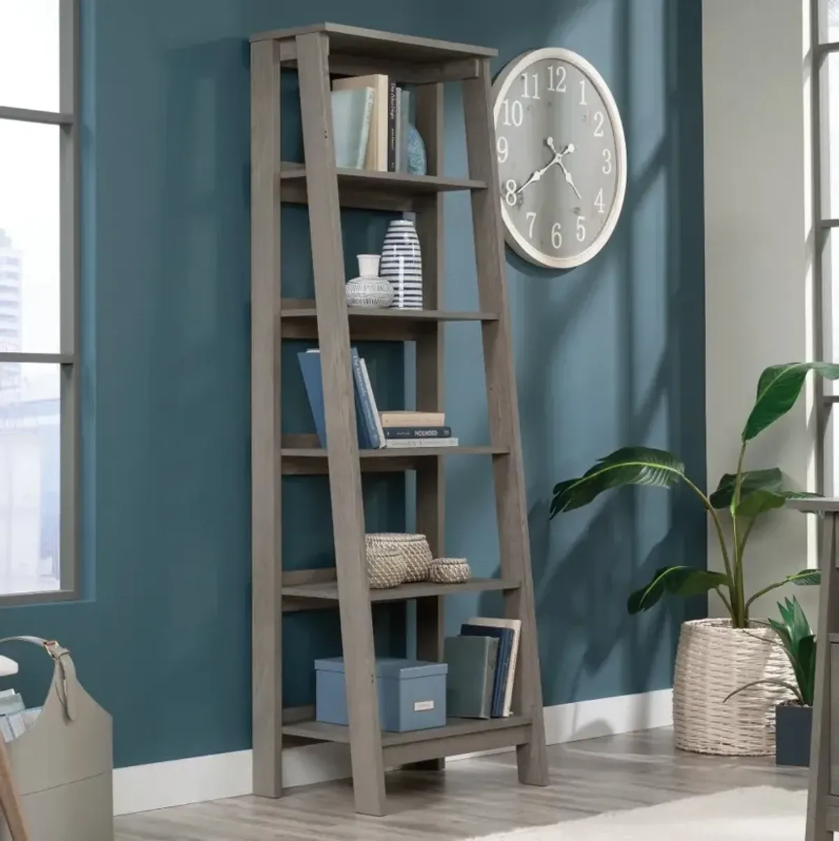 Trestle Mystic Oak Tiered Bookcase