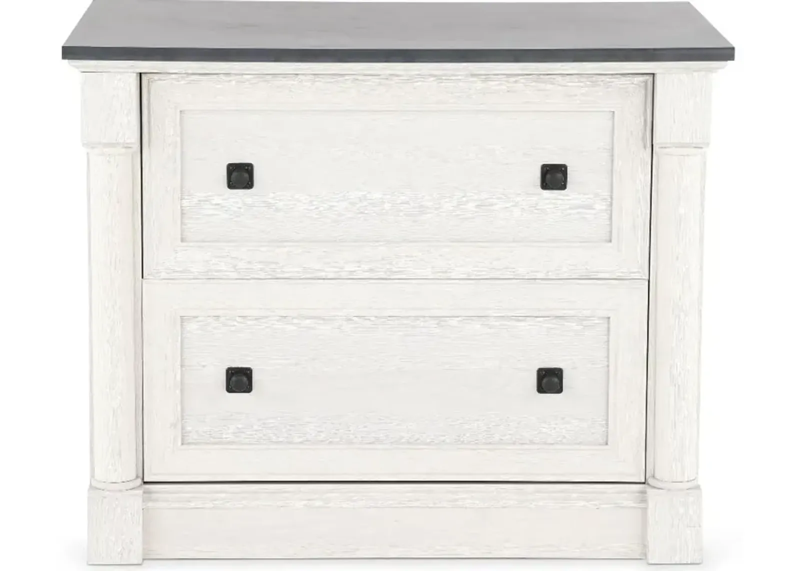 Palladia Glacier Oak File Cabinet