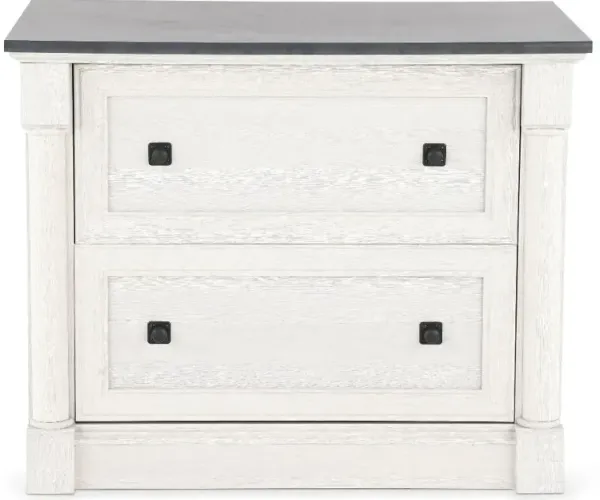 Palladia Glacier Oak File Cabinet