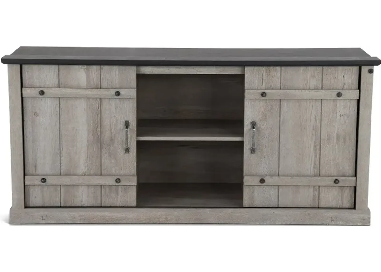 Farmhouse Gray 62" TV Stand