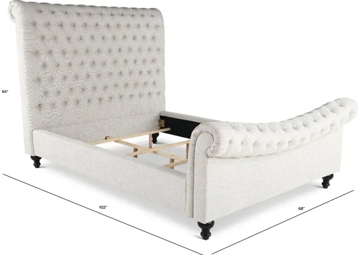 Juliana Sand Queen Upholstered Bed