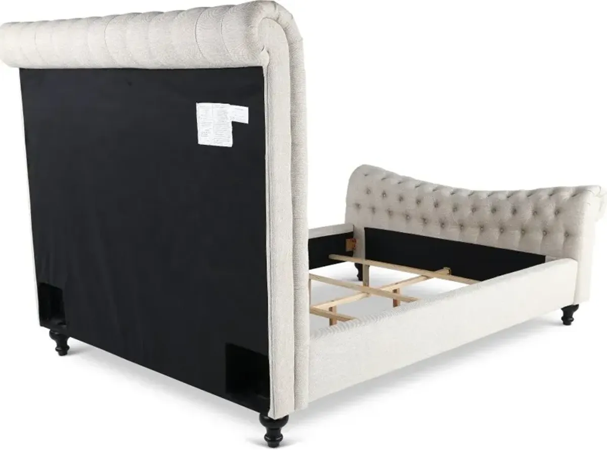 Juliana Sand Queen Upholstered Bed