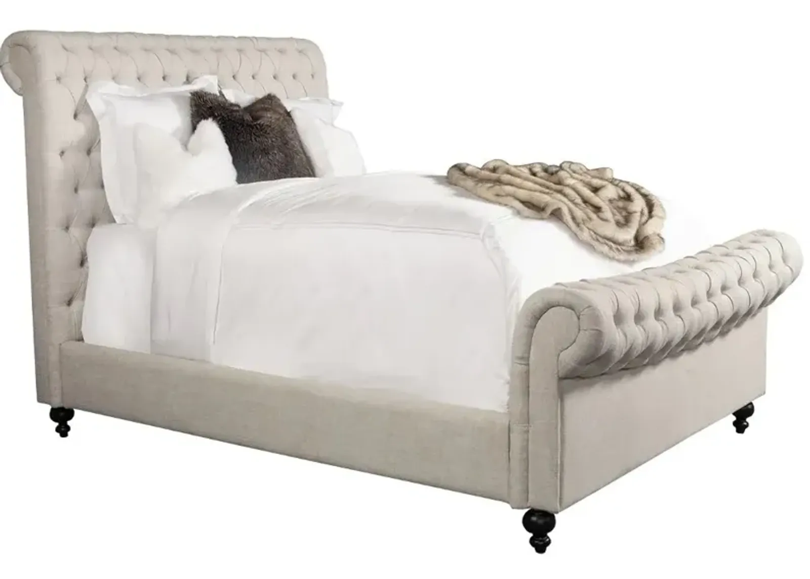 Juliana Sand Queen Upholstered Bed