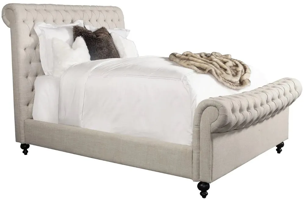 Juliana Sand Queen Upholstered Bed