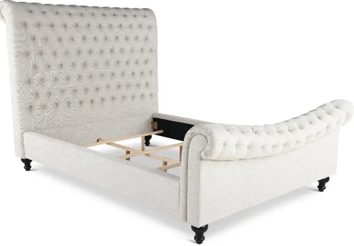 Juliana Sand King Upholstered Bed