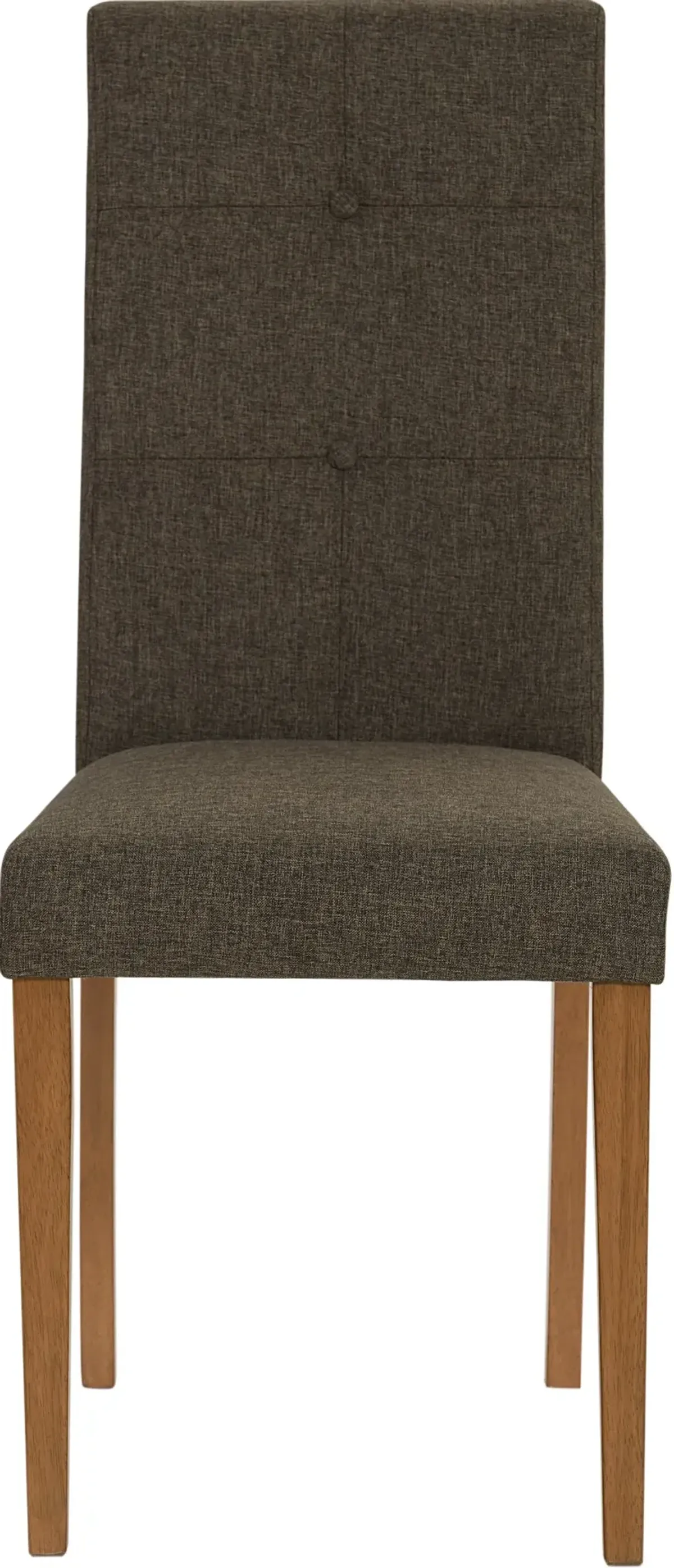 Arcade Brown Upholstered Dining Room Chair, Set of 2