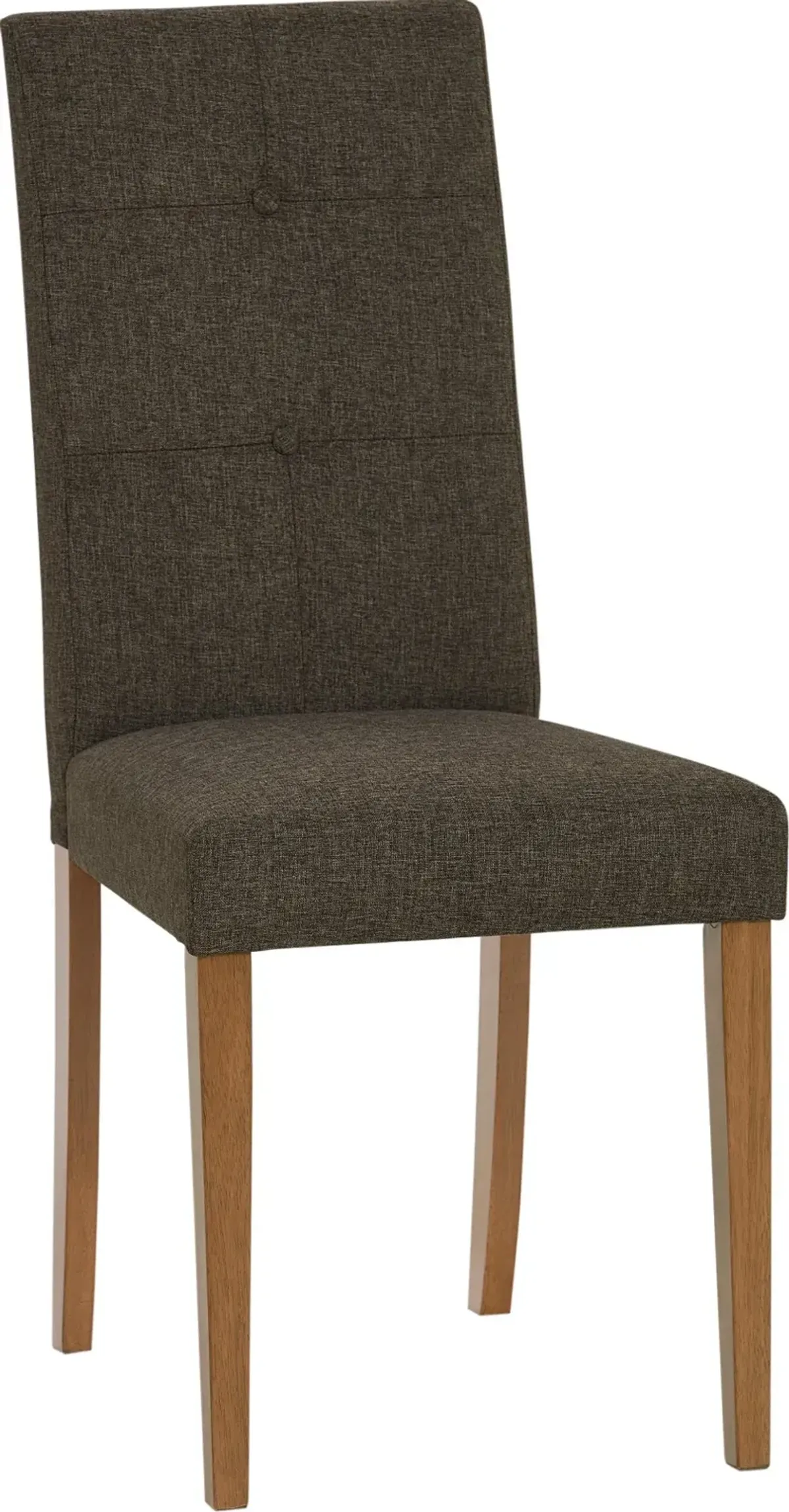 Arcade Brown Upholstered Dining Room Chair, Set of 2