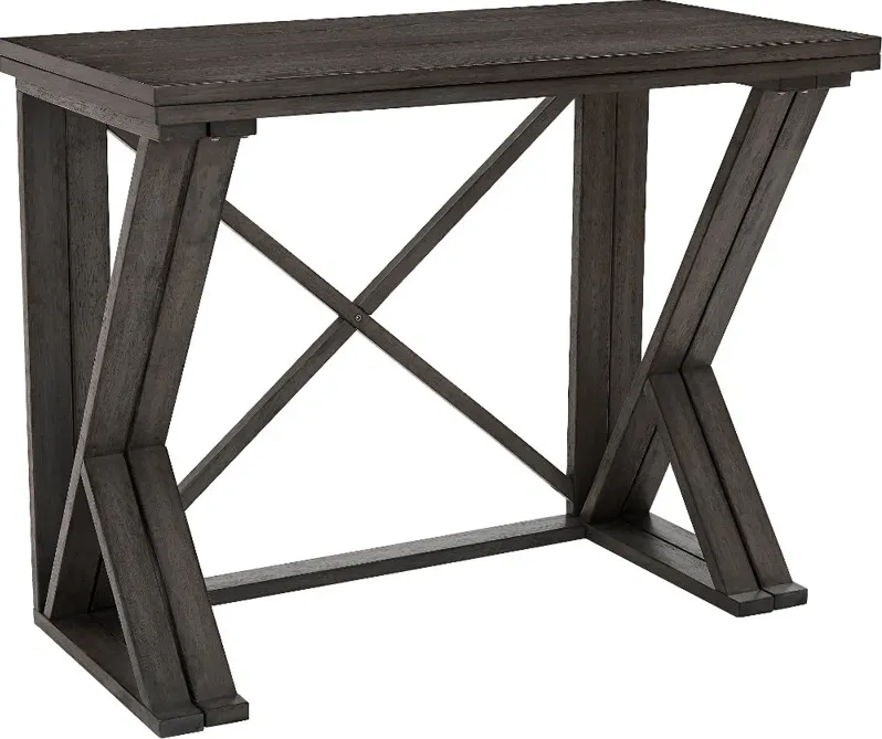 Fiji Gray Counter Height Table with Flip Top