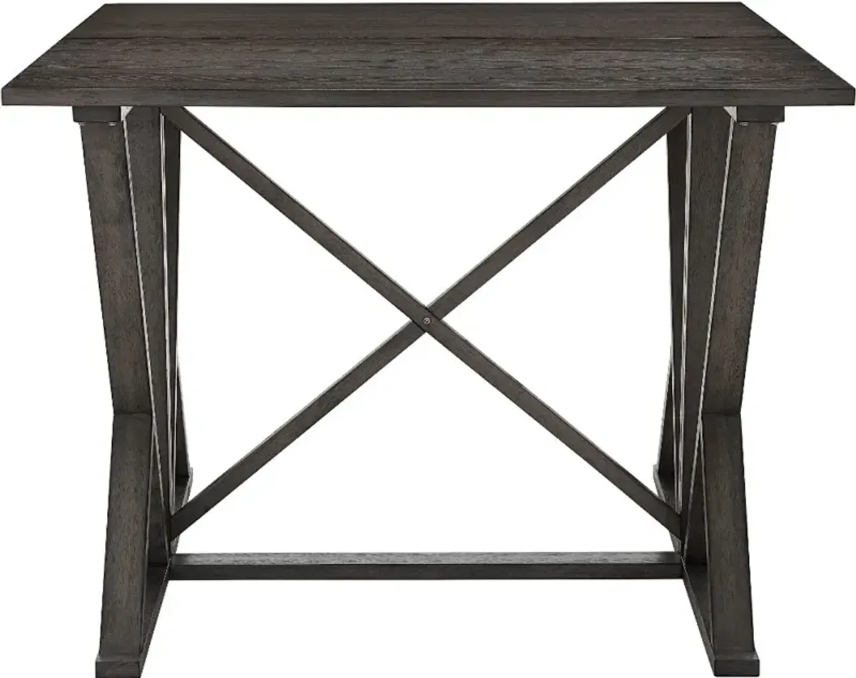 Fiji Gray Counter Height Table with Flip Top