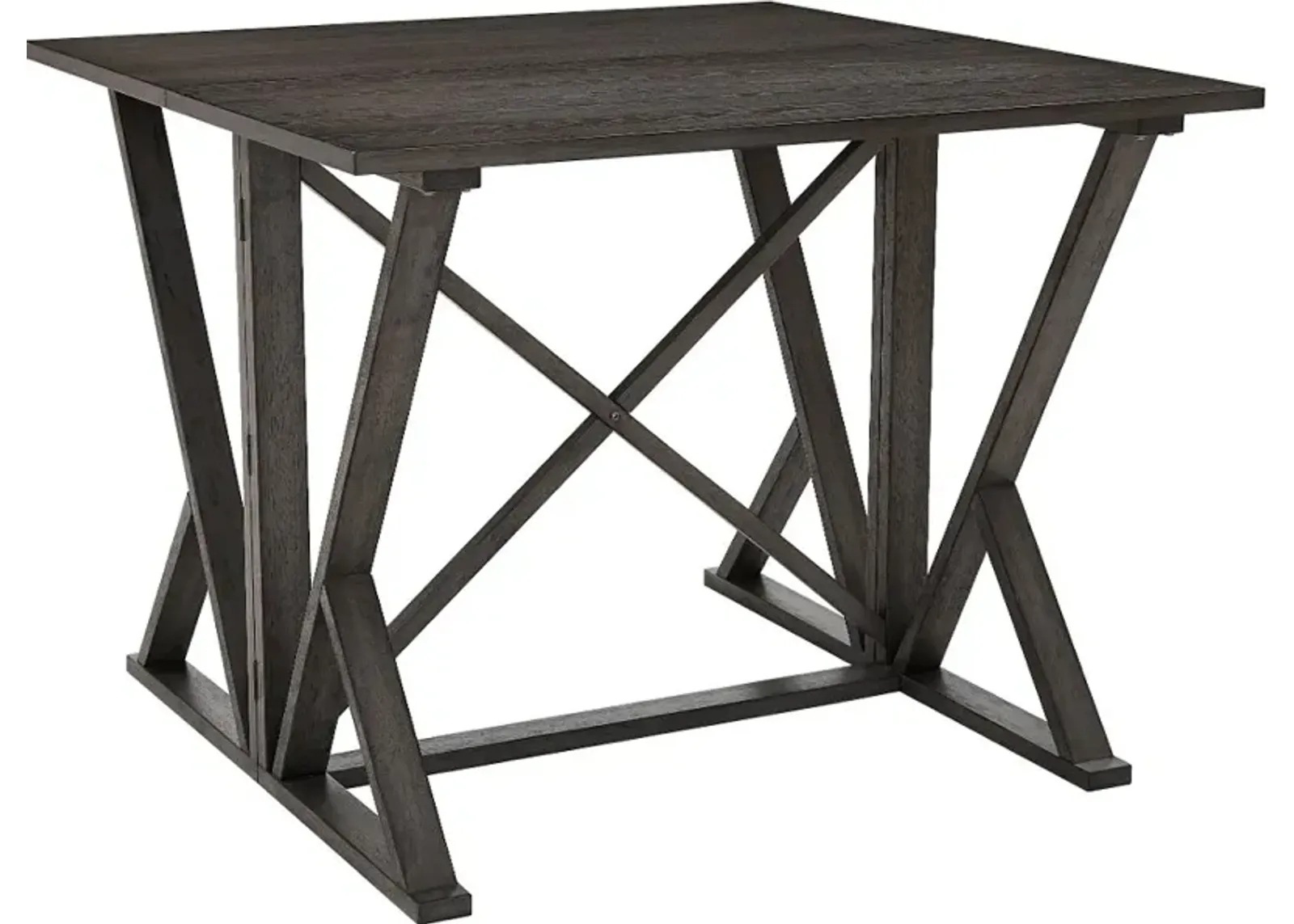 Fiji Gray Counter Height Table with Flip Top