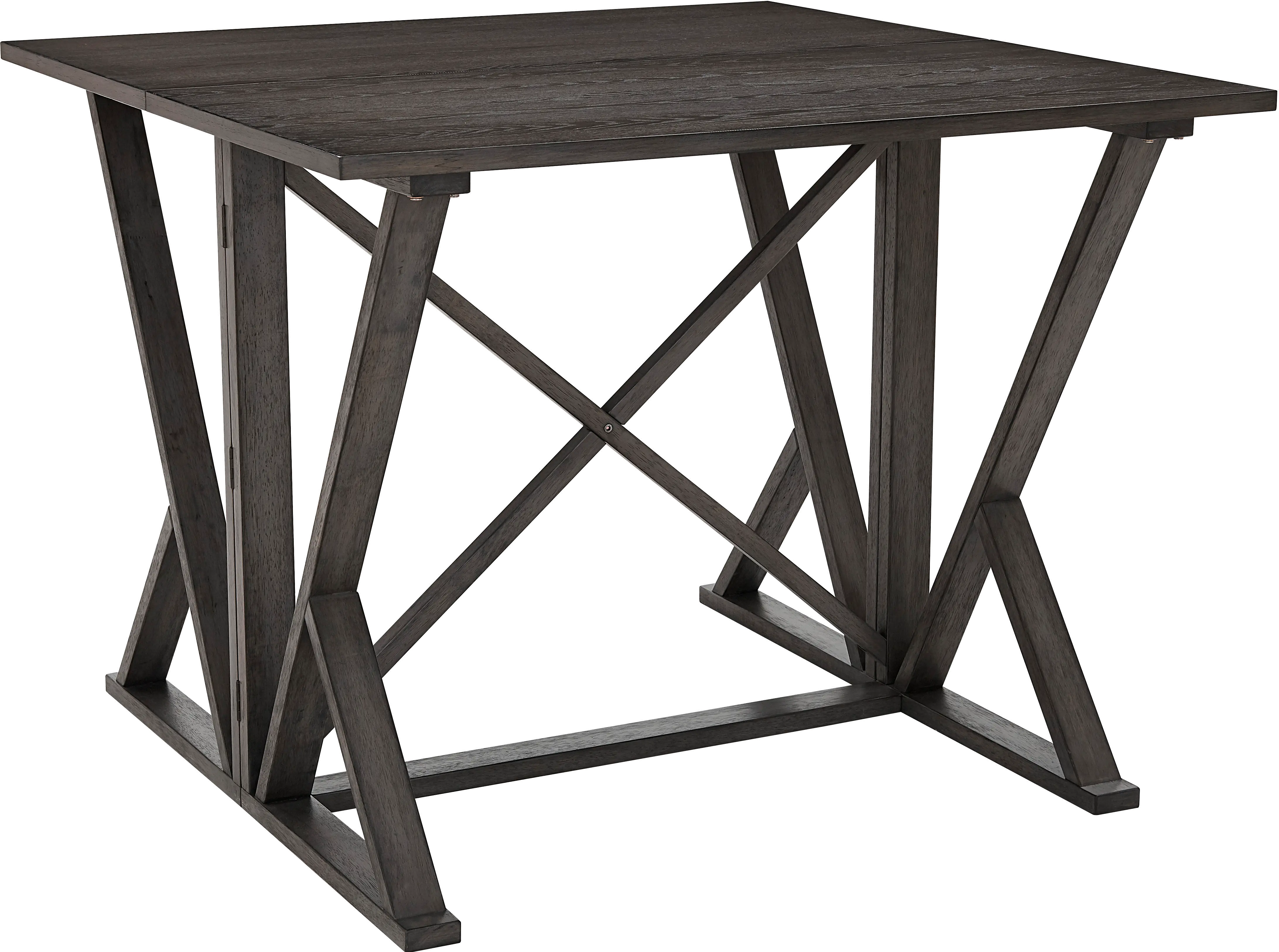 Fiji Gray Counter Height Table with Flip Top