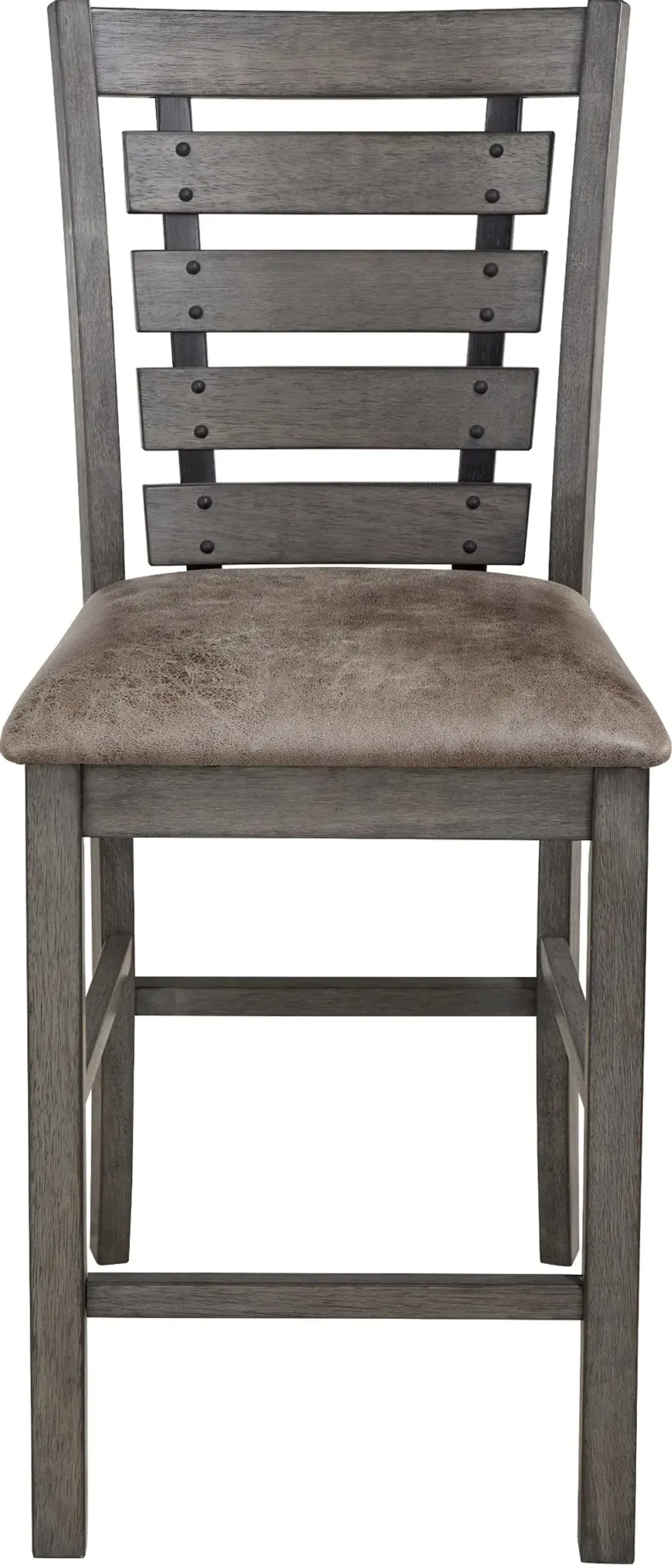 Fiji Gray Counter Height Stool, Set of 2