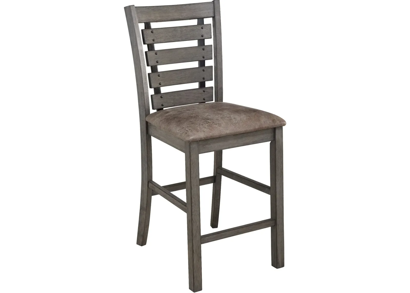 Fiji Gray Counter Height Stool, Set of 2