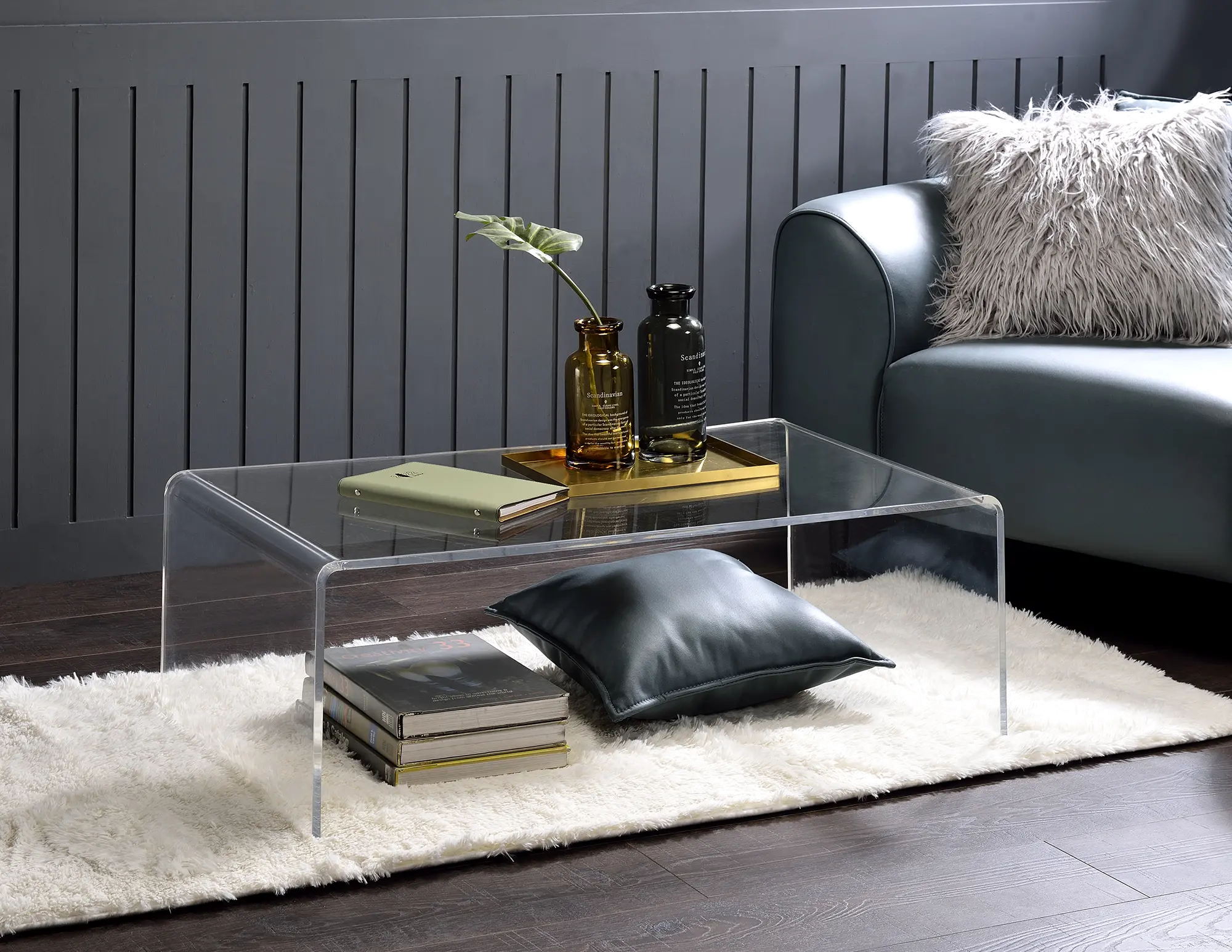 A La Carte Small Acrylic Coffee Table