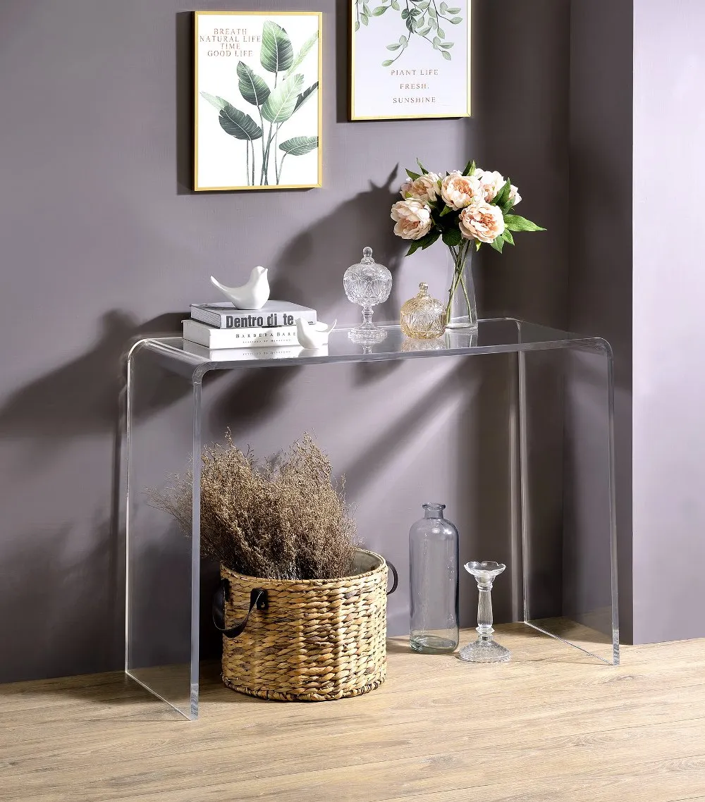 A La Carte Acrylic Sofa Table