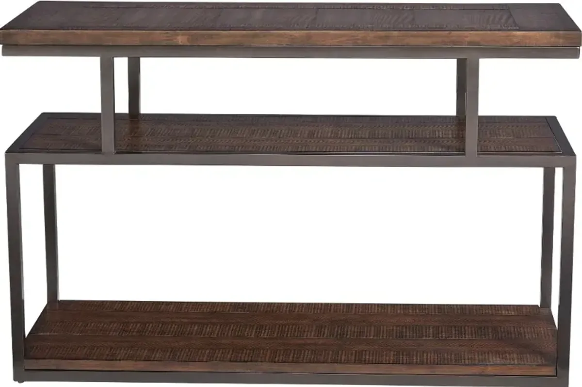 Lake Forest Brown Sofa Table