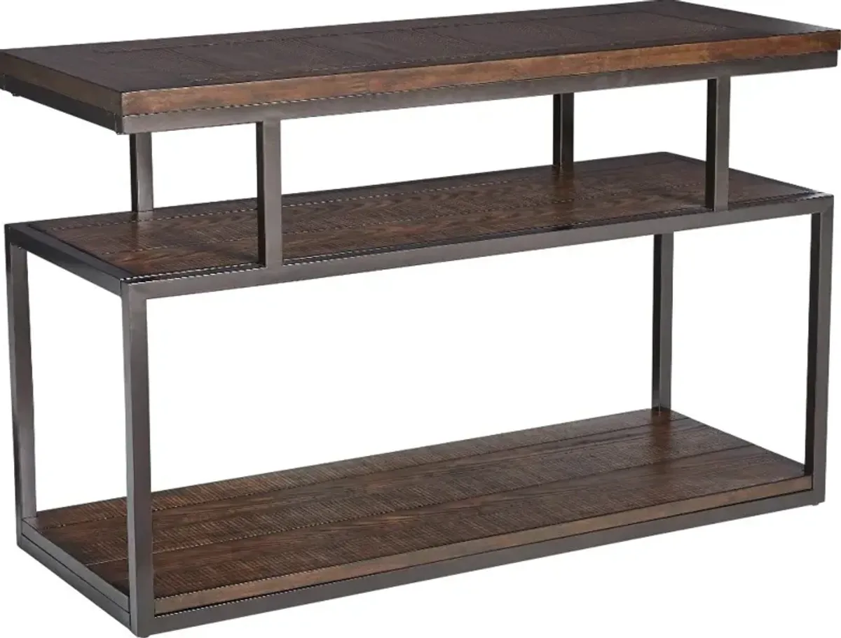 Lake Forest Brown Sofa Table