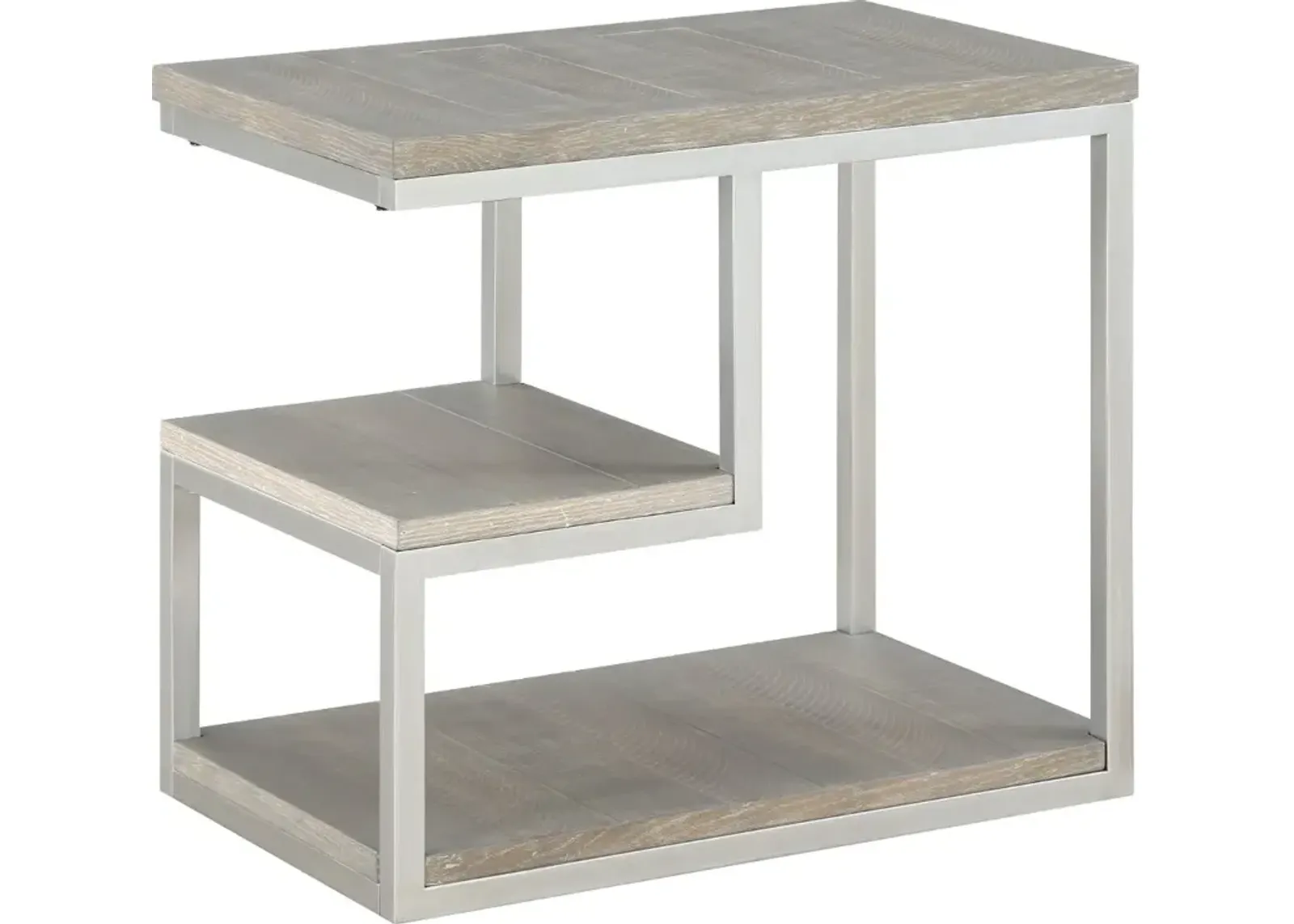 Lake Forest Gray Chairside Table