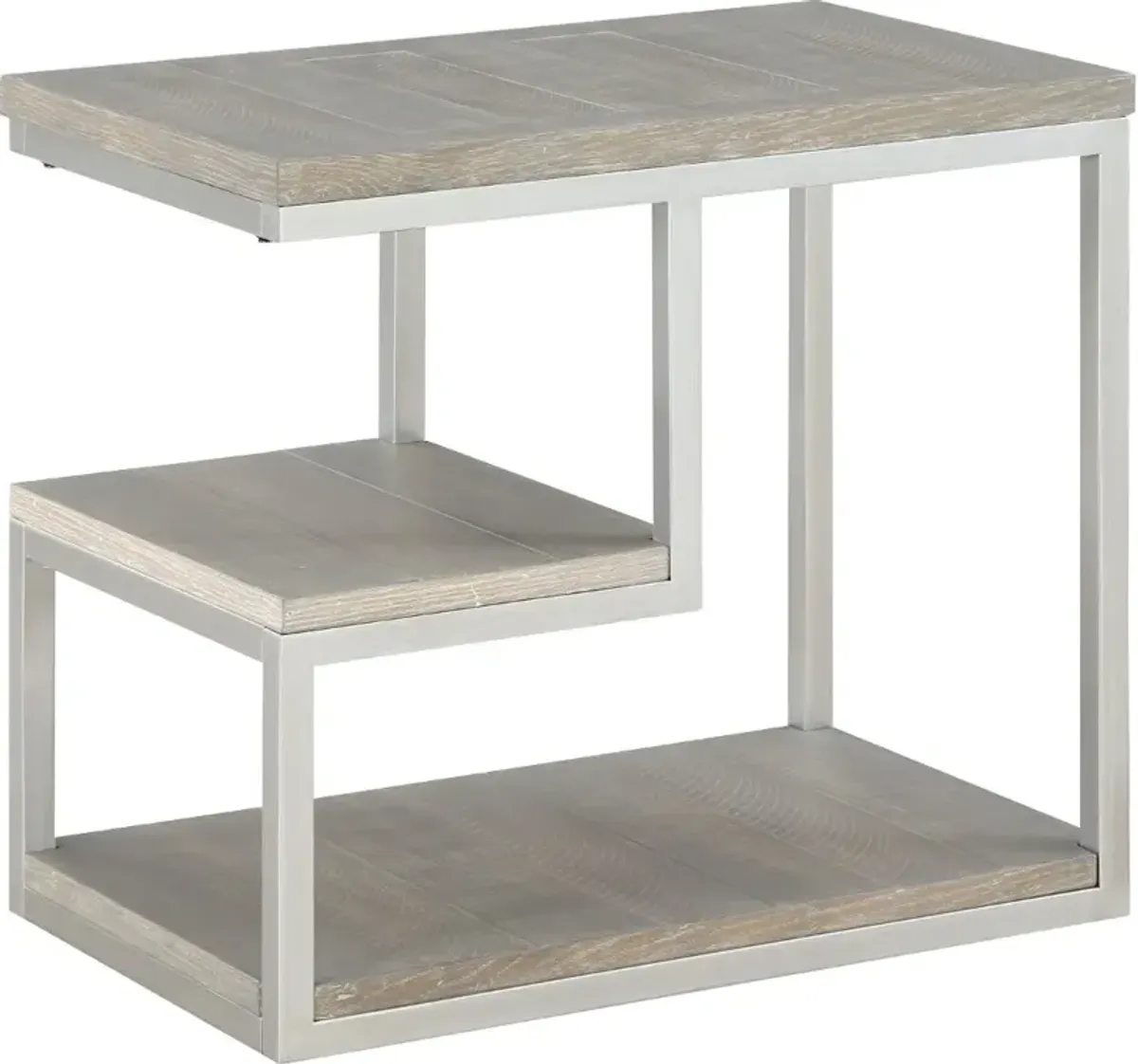 Lake Forest Gray Chairside Table