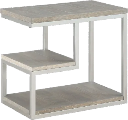Lake Forest Gray Chairside Table