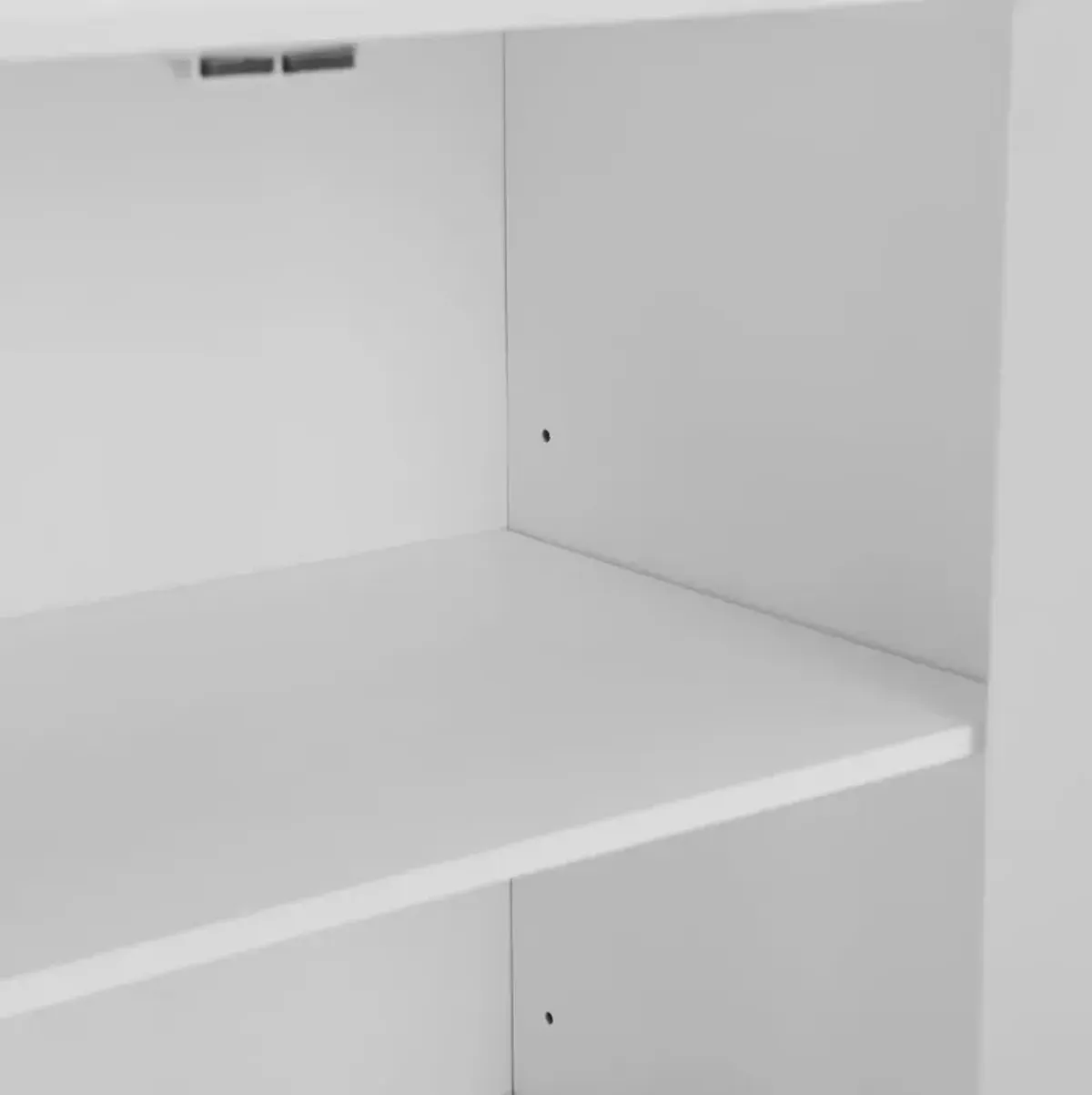 Bartlett White Tall Storage Pantry