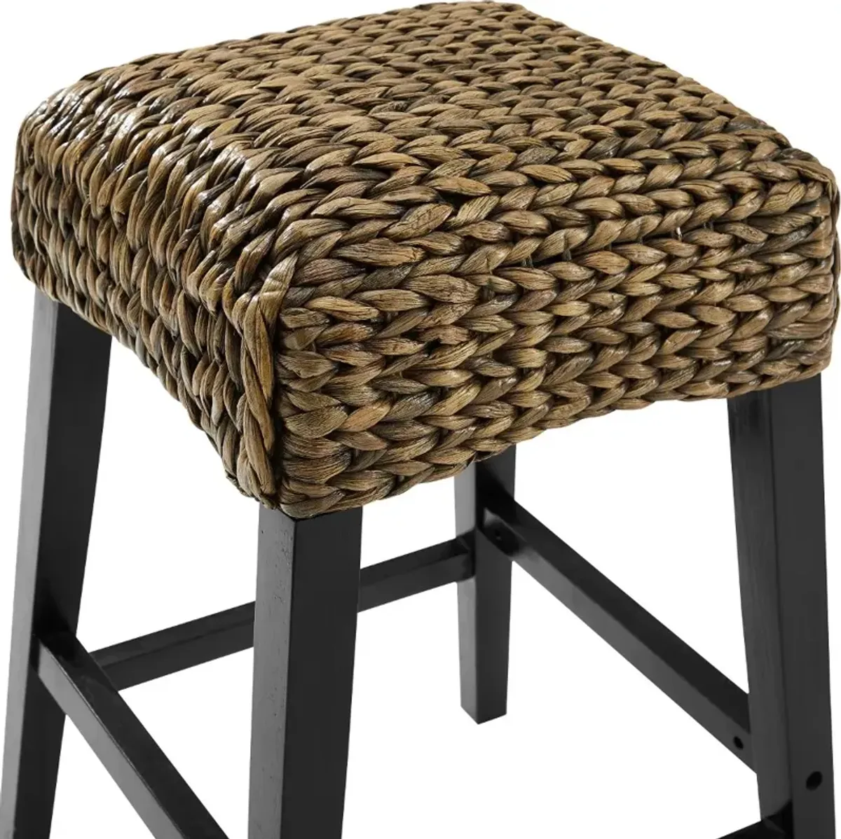 Edgewater Seagrass Counter Height Stool, Set of 2