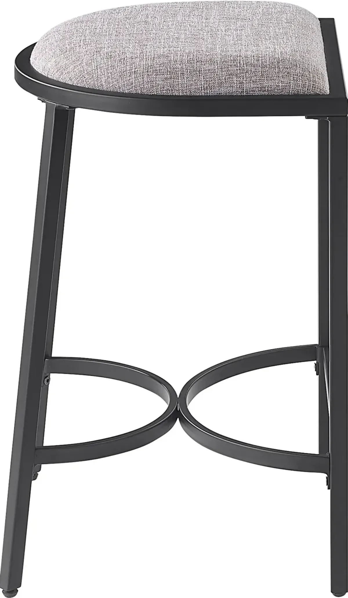 Ellery Black Counter Height Stool, Set of 2